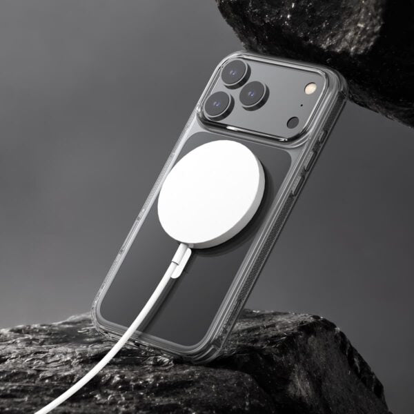 Araree – iPhone 18 Pro / 18 Pro Max Phone Case FLEXIELD M, Magnetic Magsafe, Shockproof Protection, Reinforced Corners, Transparent Phone Case