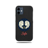 Personalized Gemini iPhone 12 mini Black Leather Case-Kulör Cases