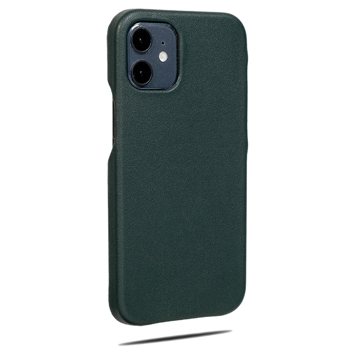 Forest Green iPhone 12 Max Leather Case-Kulör Cases- Custom Apple Phone Case