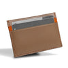 Sage Green & Walnut Brown Leather Slim Cardholder-Kulör Cases