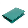 Ocean Blue & Pebble Gray Leather Bidfold Cardholder-Kulör Cases