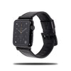 All Black Leather Apple Watch Band & Strap-Apple Watch Band-Kulör Cases