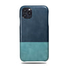 Peacock Blue & Ocean Blue iPhone 11 Pro Leather Case-iPhone 11 Pro Leather Snap-On Case-Personalized custom iPhone case-Kulör Cases
