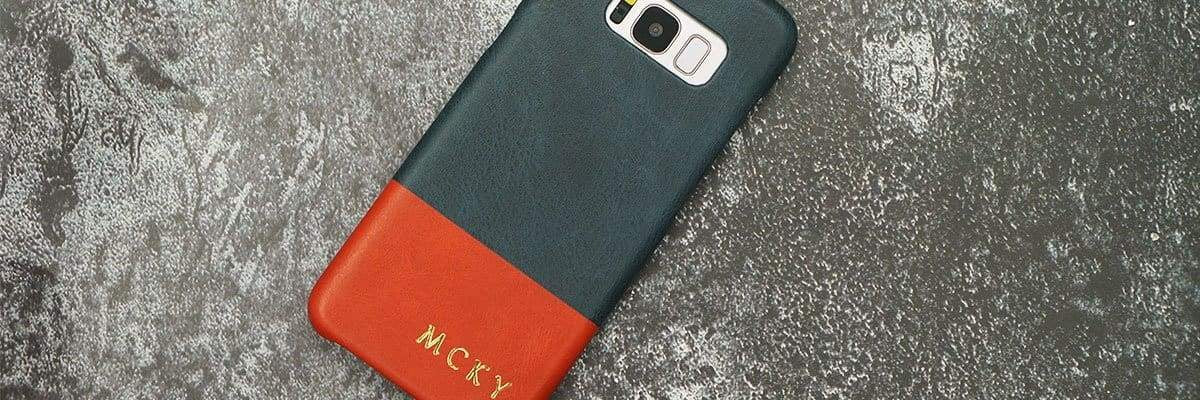 Personalized Leather Case for Samsung Galaxy S8 | Kulör Cases-Kulör Cases