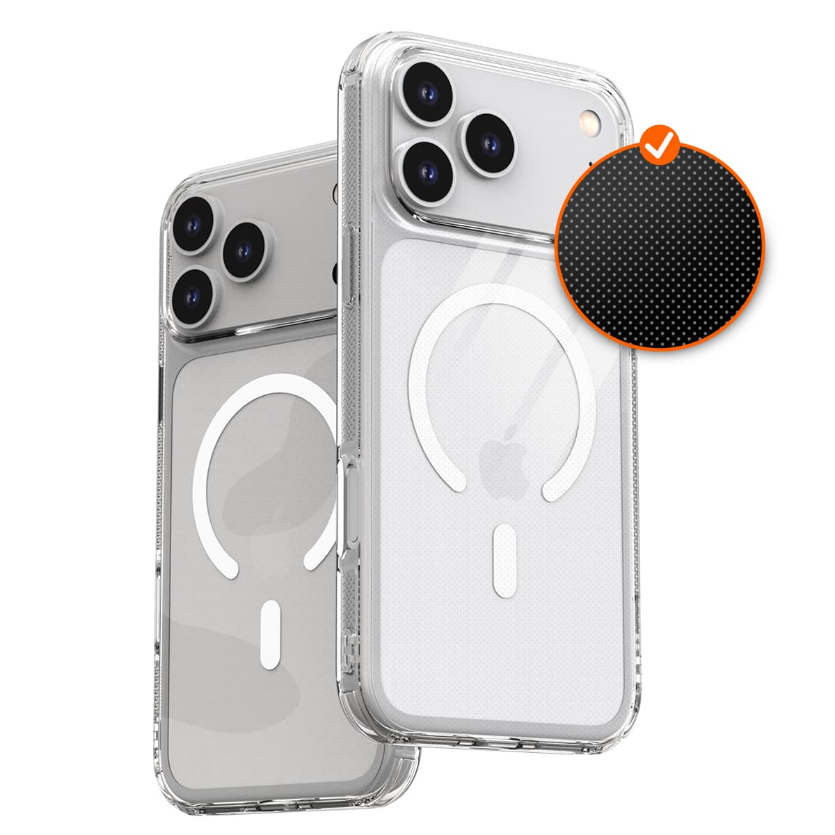 Araree – iPhone 18 Pro / 18 Pro Max Phone Case FLEXIELD M, Magnetic Magsafe, Shockproof Protection, Reinforced Corners, Transparent Phone Case