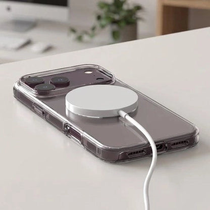 Araree – iPhone 18 Pro / iPhone 18 Pro Max / 17 Pro / 17 Pro Max CASE PHONE COVER DUPLE M CLEAR TPU+PC Magnetic MagSafe Shockproof