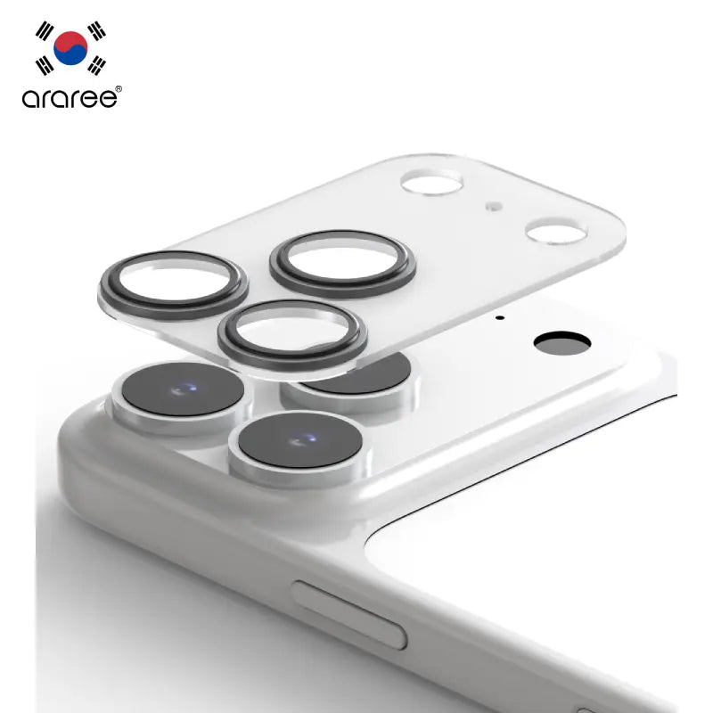 Araree – iPhone 18 Pro / iPhone 18 Pro Max CAMERA LENS PROTECTOR CLASS CAMERA Full Cover High Transmittance AR Coating