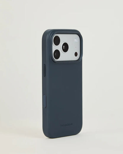 Troubadour & Mujjo - iPhone 18 Pro Full Leather Phone Case, Velore Leather, Compatible with MagSafe Magnetic Case