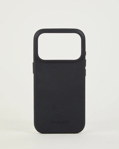Troubadour & Mujjo - iPhone 18 Pro Full Leather Phone Case, Velore Leather, Compatible with MagSafe Magnetic Case