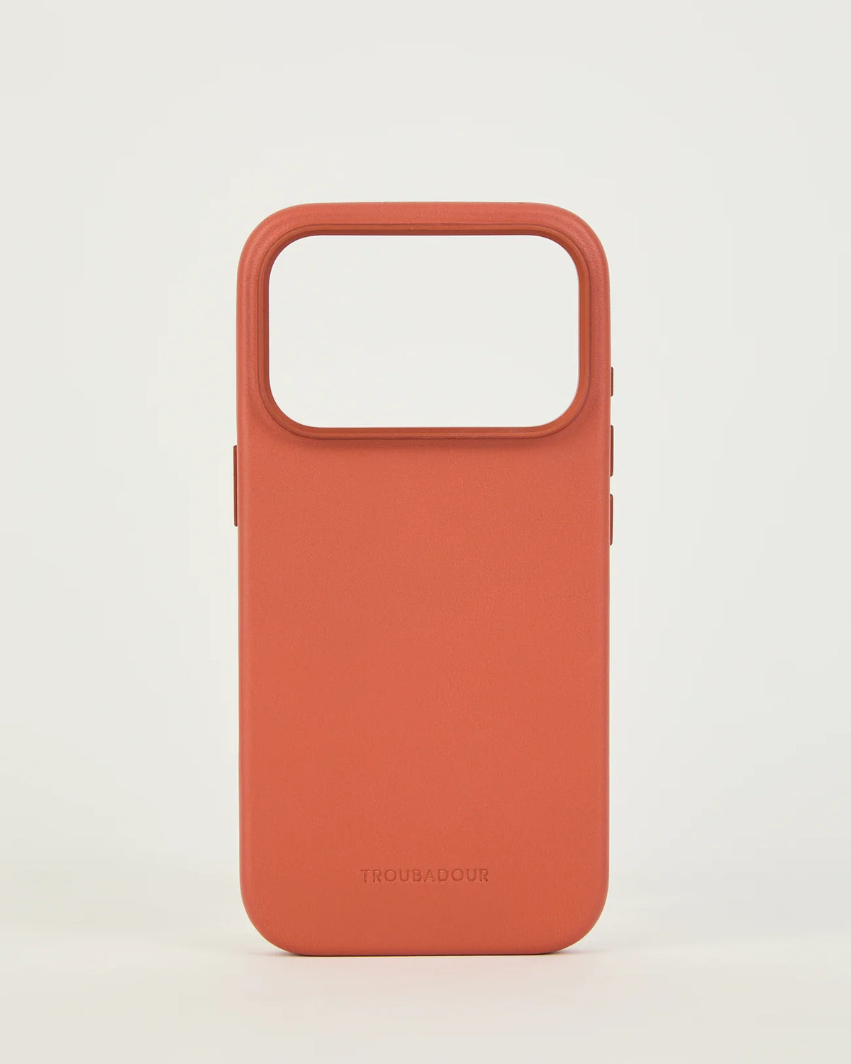 Troubadour & Mujjo - iPhone 18 Pro Full Leather Phone Case, Velore Leather, Compatible with MagSafe Magnetic Case