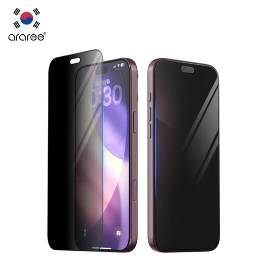 Araree – iPhone 18 Pro / 18 Pro Max Phone Screen Protector [Privacy] CORE PRIVACY 30° Anti-Spy Glass Screen Protector