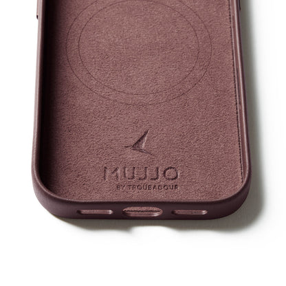 Mujjo - iPhone 17 Pro Max Full Leather Case with MagSafe
