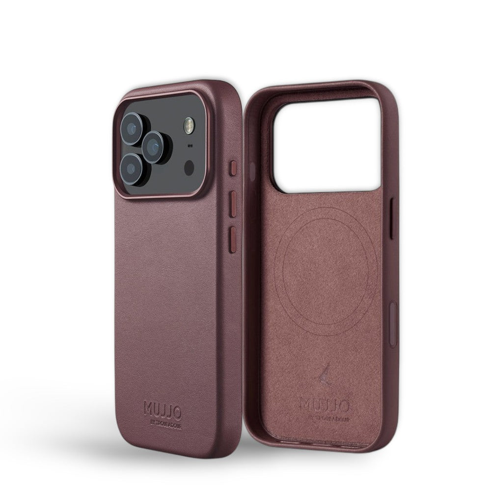 Mujjo - iPhone 17 Pro Max Full Leather Case with MagSafe