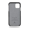 Personalized Signature iPhone 11 Black Leather Case