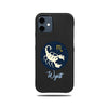 Personalized Scorpio iPhone 12 Black Leather Case-Kulör Cases