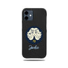 Personalized Virgo iPhone 12 Black Leather Case-Kulör Cases