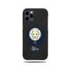 Personalized Leo iPhone 12 Pro Max Black Leather Case-Kulör Cases