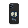 Personalized Gemini iPhone 12 Pro Max Black Leather Case-Kulör Cases