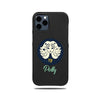 Personalized Virgo iPhone 12 Pro Max Black Leather Case-Kulör Cases