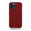 Crimson Red iPhone 13 Pro Leather Case