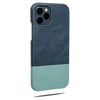 Peacock Blue & Ocean Blue iPhone 13 Pro Leather Case