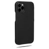 All Black iPhone 12 Pro Max Leather Case-Kulör Cases- Custom Apple Phone Case