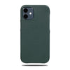 Forest Green iPhone 12 Leather Case-Kulör Cases- Custom Apple Phone Case