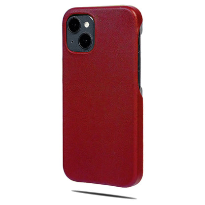 Crimson Red iPhone 13 Leather Case