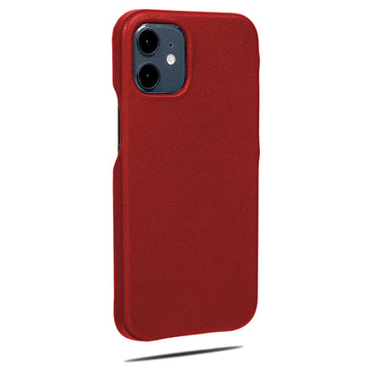 Crimson Red iPhone 12 mini Leather Case-Kulör Cases
