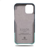 Peacock Blue & Ocean Blue iPhone 12 Pro Max Leather Case-Kulör Cases- Custom Apple Phone Case