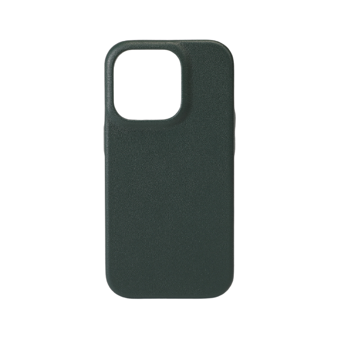 iPhoneケース iPhone 14Pro Leather case Green iPhone 14 Pro Forest Green Leather Case | Stylish Protection