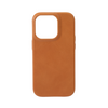 Tan Brown iPhone 14 Pro Leather Case with MagSafe