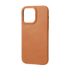Tan Brown iPhone 14 Pro Max Leather Case with MagSafe