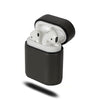 Buy personalized Fossil Gray & Crow Black AirPods Leather Case online-Kulör Cases