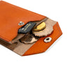 Sage Green & Walnut Brown Leather Business Cardholder-Kulör Cases