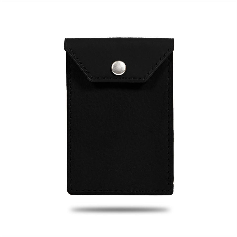 Black Leather Business Cardholder-Kulör Cases