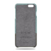 Buy personalized Ocean Blue & Pebble Grey iPhone 6 Plus / iPhone 6s Plus Leather Case online-Kulör Cases