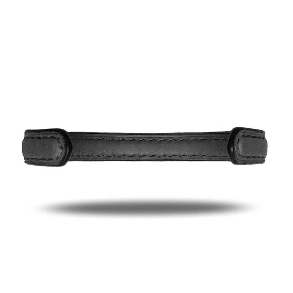 All Black Leather Bracelet-Kulör Cases
