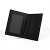 Black Leather Bidfold Cardholder-Kulör Cases