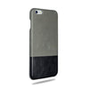 Buy personalized Fossil Gray & Crow Black iPhone 6 Plus / iPhone 6s Plus Leather Case online-Kulör Cases