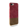 Buy personalized Rosewood Pink & Sage Green iPhone 8 Plus / iPhone 7 Plus Leather Case online-Kulör Cases