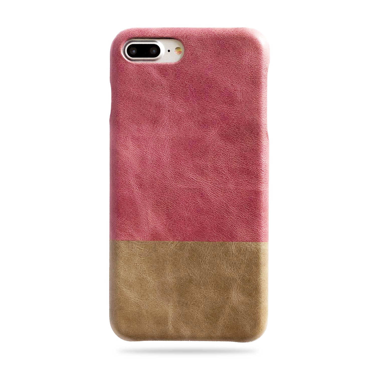Personalized Rosewood Pink iPhone 7 Plus / 8 Plus Leather Case