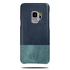 Buy personalized Peacock Blue & Ocean Blue Samsung Galaxy S9 Leather Case online-Kulör Cases