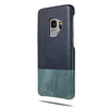Buy personalized Peacock Blue & Ocean Blue Samsung Galaxy S9 Leather Case online-Kulör Cases