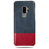 Buy personalized Peacock Blue & Crimson Red Samsung Galaxy S9+ Plus Leather Case online-Kulör Cases
