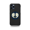 Personalized Gemini iPhone 12 Pro Black Leather Case-Kulör Cases