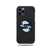Personalized Pisces iPhone 12 Pro Max Black Leather Case-Kulör Cases