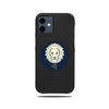 Personalized Leo iPhone 12 mini Black Leather Case-Kulör Cases