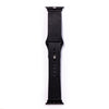 All Black Sporty Leather Apple Watch Band & Strap-Apple Watch Band-Kulör Cases