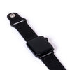 All Black Sporty Leather Apple Watch Band & Strap-Apple Watch Band-Kulör Cases